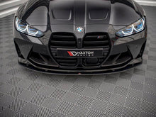 Load image into Gallery viewer, Maxton Design Black Street Pro Front Splitter BMW M4 G82 / M3 G80 (2021-)