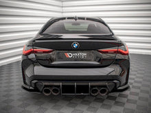 Load image into Gallery viewer, Maxton Design Street Pro Performance Rear Diffuser - BMW M4 G82 2021+ (Carbon Package Only) - Matte Black or Black/Red Core