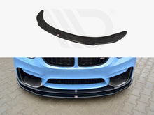 Load image into Gallery viewer, Maxton Design Gloss Black Front Splitter Lip Spoiler for BMW M4 F82 M Performance (2014-2020)