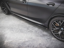 Load image into Gallery viewer, Maxton Design Side Skirts Diffusers V2 Gloss Black for BMW M8 Gran Coupe F93 (2019+) & BMW 8 Series Gran Coupe G16 M-Pack/M Sport (2019+) – Side Skirt Splitters/Extensions Pair