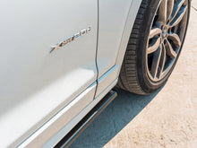 Load image into Gallery viewer, BMW X3 F25 M Sport (M Pack) LCI Facelift 2014-2017 Maxton Design Gloss Black Side Skirt Diffusers / Splitter Extensions (Pair)