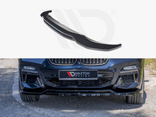 Load image into Gallery viewer, Maxton Design Gloss Black Front Splitter Lip for BMW X4 G02 M Sport (2018-2021) - ABS Front Bumper Lip Spoiler