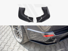 Load image into Gallery viewer, Maxton Design Gloss Black Rear Side Splitters (Rear Spats) for BMW X5 E70 Facelift LCI M Sport Rear Bumper 2010-2013 - Pair