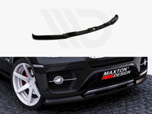 Load image into Gallery viewer, BMW X6 E71 2007–2010 Front Splitter Gloss Black Front Bumper Lip Spoiler by Maxton Design | ABS | Mounting Kit Included