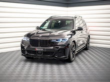 Load image into Gallery viewer, Maxton Design V1 Gloss Black Front Splitter for BMW X7 G07 (2018-on) - ABS Front Bumper Lip Spoiler