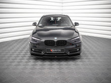 Load image into Gallery viewer, Maxton Design Gloss Black Front Splitter V.1 BMW 1 F20 (2011-2015)