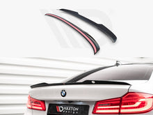 Load image into Gallery viewer, Maxton Design Gloss Black Rear Boot Lip Spoiler Cap for BMW 5 Series G30 Saloon 2017–2020 – OEM+ ABS, Easy 3M Tape Install