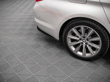 Load image into Gallery viewer, Maxton Design Gloss Black Rear Side Splitters (Rear Spats) for BMW 5 Series G30 Saloon 2017-2020 Pre-LCI - ABS Left & Right with Fitting Kit