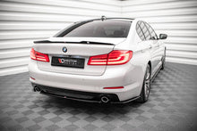 Load image into Gallery viewer, Maxton Design Gloss Black Rear Side Splitters (Rear Spats) for BMW 5 Series G30 Saloon 2017-2020 Pre-LCI - ABS Left & Right with Fitting Kit