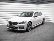 Load image into Gallery viewer, Maxton Design Gloss Black Side Skirt Diffusers/Extensions for BMW 7 Series G12 Long Wheelbase (LWB) M Sport/M Pack 2015-on