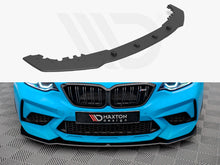 Load image into Gallery viewer, Maxton Design Street Pro 10mm ABS Front Splitter Lip Spoiler for BMW M2 Competition F87 (2018-2020) - Black