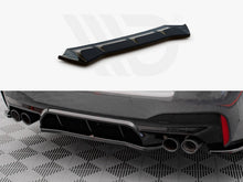 Load image into Gallery viewer, Maxton Design Gloss Black Central Rear Splitter Diffuser Lip for BMW M5 F90 (2017-2019)