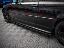 Load image into Gallery viewer, Maxton Design Gloss Black Side Skirts Diffusers V.2 for BMW 3 Series E46 Coupe M Sport (M-Pack) 1999-2005
