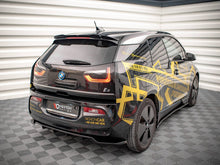 Load image into Gallery viewer, Maxton Design BMW i3 Mk1 Facelift (LCI) 2017-2022 Gloss Black Rear Spoiler Cap - ABS Rear Wing Lip Extension