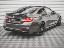 Load image into Gallery viewer, BMW M4 F82 Coupe 2014-2020 Rear Bumper Diffuser Valance - Gloss Black ABS OEM Replacement by Maxton Design