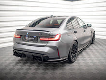 Load image into Gallery viewer, Maxton Design Rear Side Splitters V.2 Gloss Black for BMW M3 G80 2021+ - Rear Spats Pair, ABS, Fitting Kit