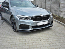 Load image into Gallery viewer, Maxton Design Gloss Black Front Splitter V.1 BMW 5 G30 / G31 M-Sport (2017-2020)