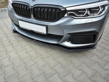Load image into Gallery viewer, Maxton Design Gloss Black Front Splitter V.1 BMW 5 G30 / G31 M-Sport (2017-2020)