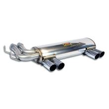 Load image into Gallery viewer, Supersprint Gen 2 Sport Rear Silencer/Muffler Exhaust for BMW E46 M3 S54 (1999-2006) Coupe & Convertible - 80mm Quad Tips, T304 Stainless - Part 043926
