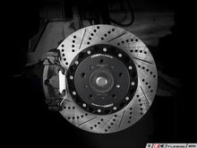 Load image into Gallery viewer, ECS Tuning Front CSL Big Brake Kit 345x28mm for BMW E36 M3 & Z3 M - E46 M3 CSL 2-Piece 345mm Drilled/Slotted Rotors with Caliper Relocation Brackets