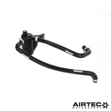 Load image into Gallery viewer, AIRTEC Motorsport Ford Fiesta ST MK8 1.5 EcoBoost Oil Catch Can & Engine Breather Kit - Baffled PCV Separator, Pro-Series Black with Dipstick, Pro Hoses - Direct Fit