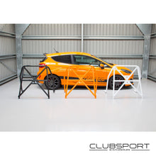 Load image into Gallery viewer, AutoSpecialists Clubsport Bolt-In Rear Roll Cage (Half Cage) for Ford Fiesta MK8 ST 1.5 EcoBoost & 1.0 EcoBoost – No Drilling, OEM Mounts, E355+N CDS Steel