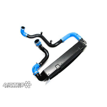 Load image into Gallery viewer, AIRTEC 100mm GobStopper Core Intercooler Upgrade & 2.5-inch Big Boost Pipe Kit for Ford Focus RS Mk3 (2016-2018) | Pro-Series Black FMIC | Air-Ram Scoop, Smooth End Tanks | Direct Bolt-On, UK Made | 3-Year Warranty