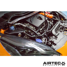 Load image into Gallery viewer, AIRTEC Motorsport Ford Fiesta ST MK8 1.5 EcoBoost Oil Catch Can & Engine Breather Kit - Baffled PCV Separator, Pro-Series Black with Dipstick, Pro Hoses - Direct Fit