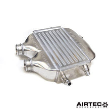 Load image into Gallery viewer, AIRTEC Motorsport Billet Top Mount Chargecooler – Natural Silver – BMW S55 M2 Competition (F87), M3 (F80), M4 (F82/F83) – Direct-Fit Water-to-Air Intercooler Upgrade