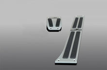 Load image into Gallery viewer, AC Schnitzer BMW M3 M5 M6 Alloy Pedal Set - E46 E90 E92 E93 F80 F10 F12 F13 - DCT & E46 M3 SMG - Right Hand Drive - Genuine Silver Anodised Anti-Slip Pedal Covers (PN 352010130)