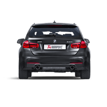 Load image into Gallery viewer, Akrapovic Evolution Line SS Cat-Back Exhaust + Evolution Link Pipe Set for BMW 3 Series 340i F30/F31 Saloon & Touring (B58) – Valved Stainless Steel with Carbon Fibre Tailpipes