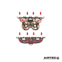 Load image into Gallery viewer, AIRTEC Motorsport Tubular Turbo Exhaust Manifold for Ford Fiesta ST180 Mk7/Mk7.5 - Stage 3 Performance Upgrade, Hybrid & Big Turbo Ready