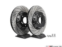 Load image into Gallery viewer, ECS Tuning 2-Piece Lightweight Rear Brake Rotors - Pair (350x24) - 1M / E9X