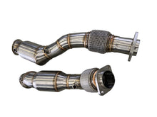Load image into Gallery viewer, Active Autowerke S58 Sport Cat Catted Downpipe - BMW X3M & X4M (F97/F98) 2019+ | GESI High-Flow 49-State EPA OBD2 Compliant | 3-inch 304SS | Part 11-070