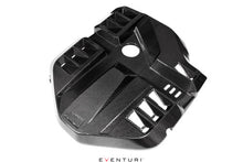 Load image into Gallery viewer, Eventuri Carbon Fibre Engine Cover for BMW G8X M3/M4 (G80 G82 G83) S58 - Vented Pre-Preg, Direct OEM Replacement