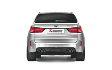 Load image into Gallery viewer, Akrapovic Rear Carbon Fibre Diffuser - Genuine ABE Approved - BMW X5 M (F85) 2015-2017, BMW X6 M (F86) 2015-2017 - Tow Bar Compatible