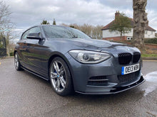 Load image into Gallery viewer, BMW 1 Series M135i Pre-Facelift Pre-LCI (F20/F21) Full Body Kit - Splitter, Side Skirts, Rear Spats, Rear Diffuser, Gloss Black Spoiler & Kidney Grilles, M Performance Style Mirror Covers - Direct Fit, No Paint, UK