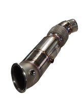 Load image into Gallery viewer, Active Autowerke BMW B58 GESi Catted Downpipe - Fits F20 F21 F22 F23 F30 F31 F32 F33 F36 G20 G21 G22 G23 (M140i M240i 340i M340i 440i M440i) - High-Flow OBD2 Compliant 4.5in 304 Stainless
