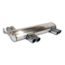 Load image into Gallery viewer, Supersprint Gen 2 Sport Rear Silencer/Muffler Exhaust for BMW E46 M3 S54 (1999-2006) Coupe & Convertible - 80mm Quad Tips, T304 Stainless - Part 043926