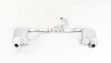 Load image into Gallery viewer, Remus Rear Silencer L/R Back Box Axle-Back Exhaust for Seat Leon 5F ST Estate Cupra 2.0 TSI (CJXC) 221 kW 2017-2018 – Twin 133x85 mm Angled Chromed Tips, 70 mm System, Stainless Steel, EEC Approved – No GPF