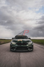 Load image into Gallery viewer, AP Design Dry Carbon Fibre Front Splitter for BMW M2 Competition (F87) 2018+ | Automotive Passion M2C Front Lip Spoiler | OEM Fit | Lightweight Dry Carbon Aero