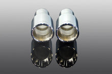 Load image into Gallery viewer, AC Schnitzer 90mm Sport chrome tailpipe set for BMW X2 (F39)