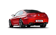 Load image into Gallery viewer, Akrapovič Evolution Line Titanium Cat-Back Exhaust with Carbon Tailpipe Set for BMW M6 F12/F13 (2012–2017) – Valved X-Pipe, Lightweight, No Drone