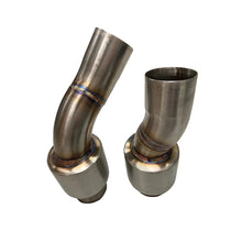 Load image into Gallery viewer, Active Autowerke Equal Length Mid Pipe (EL Midpipe) for BMW M2 Competition (F87 LCI, S55) 2018+ – Direct-Fit Exhaust Centre Section | Resonated or Non-Resonated | S55 Rasp Fix