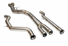 Load image into Gallery viewer, Active Autowerke BMW F80 M3 & F82 M4 Exhaust Mid-Pipe – Non-Resonated, Single 3.5in Oval Centre Section | F8X Midpipe Upgrade
