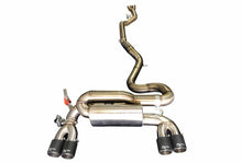 Load image into Gallery viewer, Active Autowerke (AA) BMW F87 M2 Competition (S55) Signature Valved Cat-Back Exhaust - 3.5" Single Midpipe, 304 Stainless, 90mm Tips