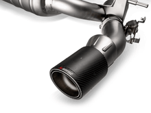 Load image into Gallery viewer, Akrapovic Slip-On Line Titanium Axle-Back Exhaust System for BMW 340i 440i (F30 F31 F32 F33 F36, xDrive) - OPF GPF, ECE Approved, Valved, Carbon Fibre Tips