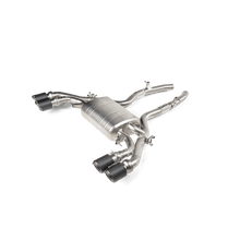 Load image into Gallery viewer, Akrapovic Titanium Slip-On Line Exhaust for BMW X3 M & X4 M (F97/F98, Competition) – OPF/GPF Compatible, Valved, ECE Approved – Part S-BM/T/10H