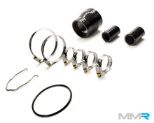 Load image into Gallery viewer, BMW N54 Charge Pipe/Chargepipe Kit by MMR | High-Flow Aluminium | 135i, 335i, 1M | E82 E88 E90 E91 E92 E93 (2006-2012) | CNC Ends, 1/8 NPT Meth Bung, Black