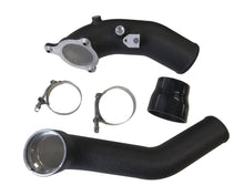 Load image into Gallery viewer, BMW B58 Aluminium Charge Pipe/Chargepipe Upgrade for M140i M240i 340i (F20 F21 F22 F23 F30 F31) - Direct Bolt-On with CNC MAP Sensor Flange & Meth Bung - Osprey Wrinkle Finish